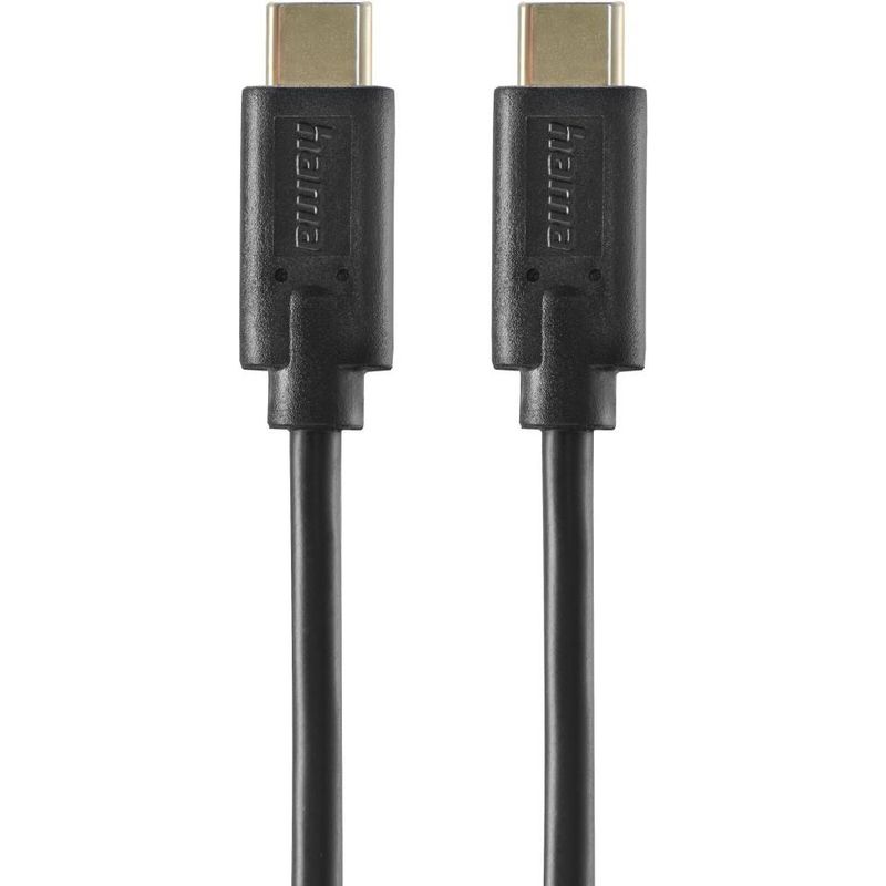 Cable Hama 00086409 USB C a USB C 1,5M negro